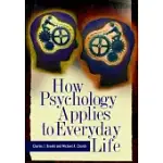 HOW PSYCHOLOGY APPLIES TO EVERYDAY LIFE