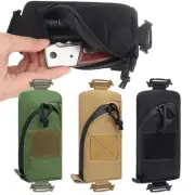 Tacticals Phone Pouch Backpack Shoulder Strap Bag with Hook & Loop Accessory