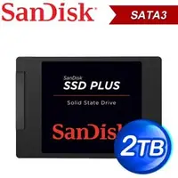 在飛比找AUTOBUY購物中心優惠-SanDisk SSD Plus 2TB 2.5吋 SATA