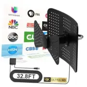 ATSC3.0 HD Digital Smart Indoor TV Antenna with Strong Signal, 1000 Miles
