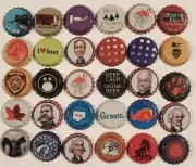 100 Oxygen Absorbing Crown Caps 100+Designs Brewing Homebrewing Beer Bottle Caps