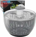 Large Salad Spinner Lettuce Spinner Kitchen Gadgets, Large Salad Spinner 6.3 Qt