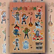 Laminated Sticker Sheet - UV/Water resistant for in/outdoor use