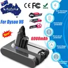 6000mAh Bettery For Dyson V6 Battery Animal Fluffy Absolute SV03 SV04 SV06 NEW