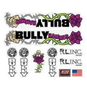 Bully - 2000 Hammer Purple decal set - Old School BMX