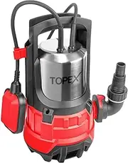 TOPEX 1100W Submersible Dirty Water Pump Sump Portable Electric 10M Extension Power Cord Submersible Pump Dirty Sewage Pumps Controller Swim Pool Pond Home Garden Farm Clean