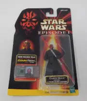 Star Wars Episode 1 Darth Maul Jedi (RARE) Figure Hasbro CommTech 1998