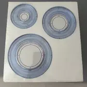 Creative Memories Custom 3 Circle Cutting Patterns Sizing Template