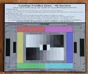 DSC Labs CamAlign FrontBox Series Calibration Chart Package