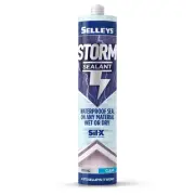 selleys 290ml clear storm waterproof gutter and roof sealant clear