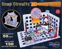 在飛比找樂天市場購物網優惠-[3美國直購] Snap Circuits SC-3Di 3