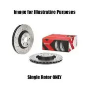 Brembo 09.7812.2X Disc Brake Rotor-Premium Xtra Cross Drilled Front For Impreza