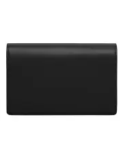 [1978W] Chain Wallet Crossbody Bag in Black