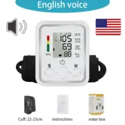 Digital Blood Pressure Monitor - Automatic Upper Arm BP Meter with Pulse Trackin