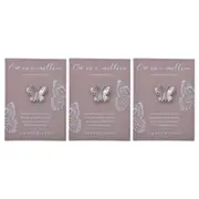 3PK Gibson Gifts Equilibrium Silver Pin/Brooch One in a Million Women Accessory