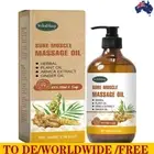 100ml Ginger Oil Ginger Massage Oil Circulating Body Oil for Lymphatic Drainage