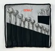 Denali Combination Wrench Chrome Vanadium Set 15-Pieces
