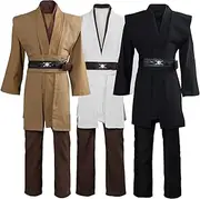 [Laku] Mens Tunic Hooded Robe Cloak Knight Costume Halloween Cosplay Costume