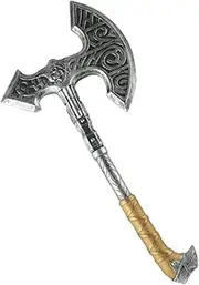 WATIIFUFU Ax Prop Halloween Cosplay Prop Axe Halloween Axe Fake Decoration Party Supplies Ax Party Supplies Dark Grey Plastic