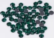 DMC Rhinestones 2880 pcs 6ss Emerald Hotfix iron-on