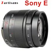 7artisans 35mm F0.95 Full Frame APS-C Manual Focus Lens for Sony E mount Camera