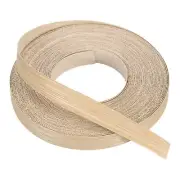 White Oak Edge Banding, 3/4 in x 49.2 ft Wood Veneer Tape, Pre-glued Flexible