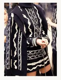 在飛比找Yahoo!奇摩拍賣優惠-Chanel ❤️ 走秀款 針織毛衣 大衣