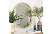 TINA 60cm Light Solid Wood Mirror by One Six Eight London
