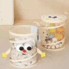 Mesh Frame Lightweight Storage Basket Laundry Storage Bag Girls Boys