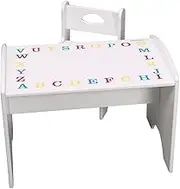 Gift Mark Childrens ABC Table with Chair