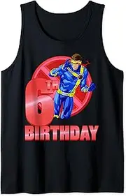 [Marvel] X-Men Cyclops 6th Birthday Badge Tank Top