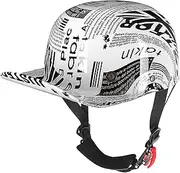 Motorcycle Helmet Baseball Cap Helmet Open Face Helmet with Comfort Chin Pad Half Shell Helmet DOT/ECE Approved for Adult Men Ladies Moped Scooter Scooter