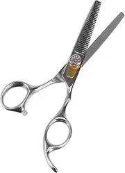 DECOMELODY 1pc Hair Cutting Shear Hairdressing Scissor Haircut Scissor Salon Scissor Hair Shear Barber Scissor Thinning Hair Cutting Scissor Silver