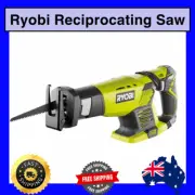 Ryobi One+ 18V Cordless Reciprocating Saw Skin Only Wood Cutting Tool With Blade