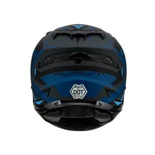 【SOL Helmets】SF-6全罩式安全帽 (超新星_消光灰/黑藍) ｜ SOL安全帽官方商城