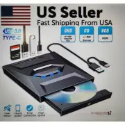 External DVD Drive Optical Disk Driver USB 3.0 CD Burner Reader Writer