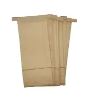 Bagcraft Paper Bags 1 LB 36 ct Poly Lined Tin Tie
