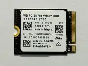 Steam Deck WD SN740 2230 M.2 M-Key PCIe 4x4 NVMe SSD 2TB Surface Pro