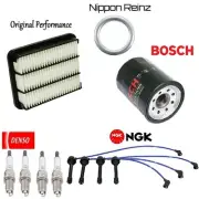 Tune UP KIT Plugs Wire Air Oil Filters for Mitsubishi Expo 1993-1995 (for: Mitsubishi)