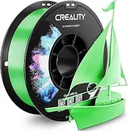 CREALITY PETG Filament 1.75mm 3D Printer Filament, 1kg (2.2lb) Neatly Wound Spool, Dimensional Accuracy ±0.03mm, 2024 Latest Batch, Fit for Ender, Bambu Lab, Anycubic,ELEGOO FDM Printers, Green
