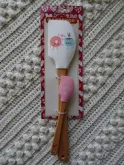 THE BAKESHOP Valentines DONUT & COFFEE Go Together Large & Mini Spatula NWT