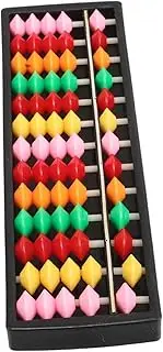 jojofuny Educational Toys Abacus Kit 13 Rows 5 Beads Boys and Girls Math Teaching Tool Plastic Learning Aid for Toddlers