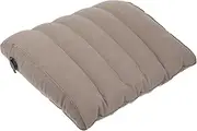 EPIGEIST 1Pc Inflatable Waist Pillow for Pressure Relief Lightweight Portable Cushion for Office Travel Outdoor Use Breathable Support for Tailbone Lower Back Comfort Light Grey