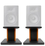 Rockville 8” Wood Studio Monitor Speaker Stands For M-Audio BX5 D3 Monitors