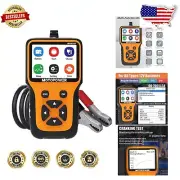Advanced 12V Car Battery Tester and Alternator Analyzer for Accurate Results