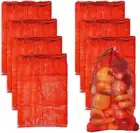Onion Storage Mesh Bags - 8Pcs Produce Bags for Carrots, Potato, Vegetables - Br
