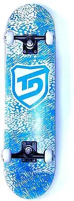 True Drive Mid Level Complete Deck: 31.5 * 8.0" - 7 Ply Birch - Abec 5 - Blue