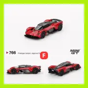 NOV 2024 Mini GT #766 Aston Martin Valkyrie Hyper Red 1/64