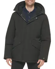 Cole Haan Full Zip Hooded Down Jacket