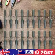 20pcs European Carp Fishing Tackles Kit Accessory for Fishing Line (Green)